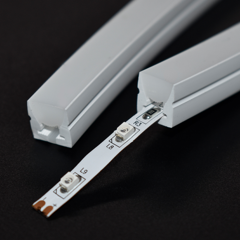 10x10mm Thick-Wall Front-Emitting Silicone Neon Sleeve