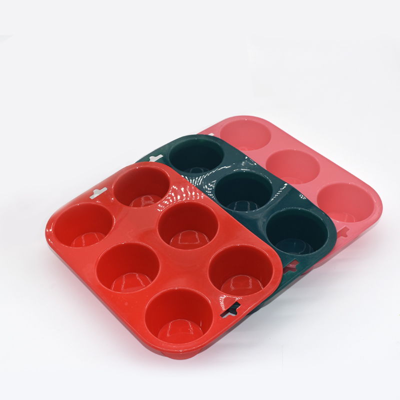 6 Cavity Silicone Cake Mold