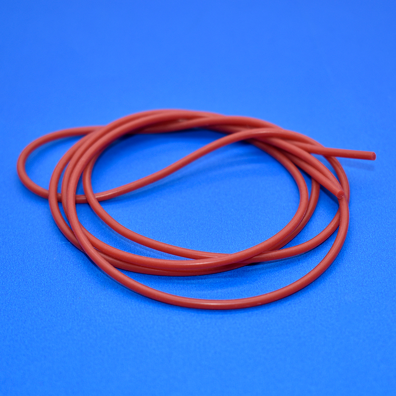 2mm Red Solid Silicone Strip